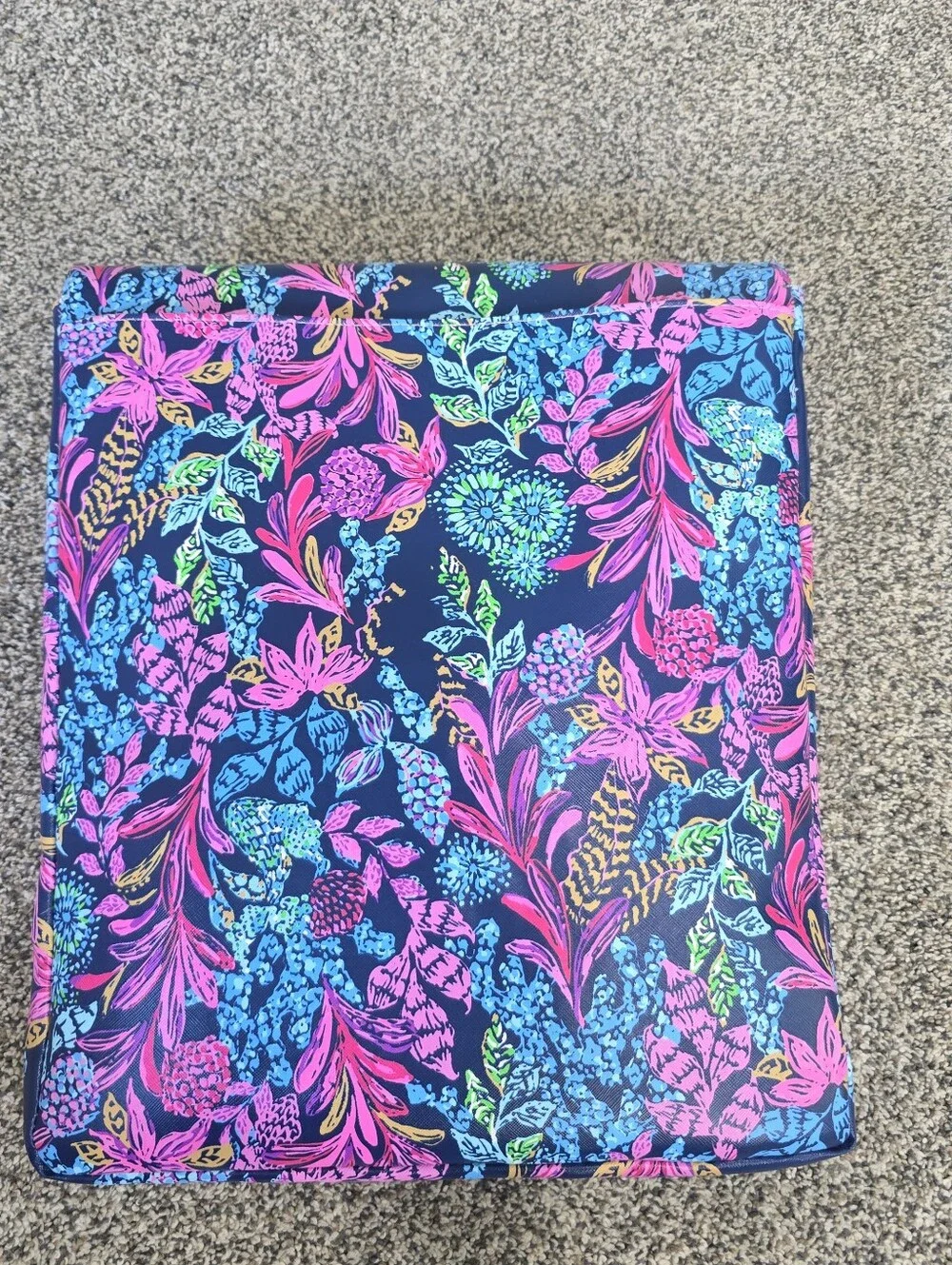 Lilly Pulitzer Calypso Coast Faux Leather 14
